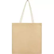 Juta torba z juty z długimi uchwytami o gramaturze 300 g/m² i pojemności 7 l, piasek pustyni, biały