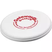 Orbit frisbee z tworzywa sztucznego pochodzącego z recyklingu, biały