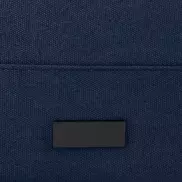 Joey 15-calowy plecak na laptopa z płótna z recyklingu z certyfikatem GRS o pojemności 15 l, niebieski