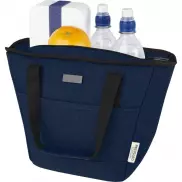 Joey torba termoizolacyjna na lunch z recyklingu z certyfikatem GRS o pojemności 6 l, mieszcząca 9 puszek, niebieski