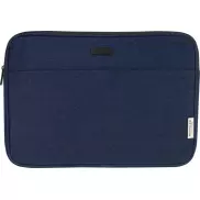Joey 14-calowe etui na laptopa z płótna z recyklingu z certyfikatem GRS, o pojemności 2 l, niebieski