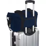 Joey sportowa torba podróżna o pojemności 25 l z płótna z recyklingu z certyfikatem GRS, niebieski