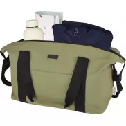 Joey sportowa torba podróżna o pojemności 25 l z płótna z recyklingu z certyfikatem GRS, zielony