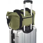 Joey sportowa torba podróżna o pojemności 25 l z płótna z recyklingu z certyfikatem GRS, zielony