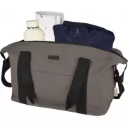 Joey sportowa torba podróżna o pojemności 25 l z płótna z recyklingu z certyfikatem GRS, szary