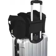 Joey sportowa torba podróżna o pojemności 25 l z płótna z recyklingu z certyfikatem GRS, czarny