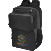 Trailhead plecak na 15-calowego laptopa o pojemności 14 l z recyklingu z certyfikatem GRS, czarny, szary