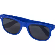 Sun Ray okulary przeciwsłoneczne z tworzywa sztucznego pochodzącego z recyklingu, niebieski