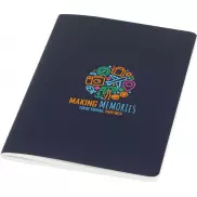 Shale zeszyt kieszonkowy typu cahier journal z papieru z kamienia, niebieski