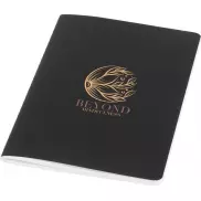 Shale zeszyt kieszonkowy typu cahier journal z papieru z kamienia, czarny