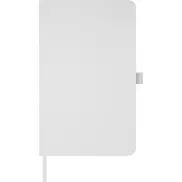 Fabianna notatnik w twardej okładce z papieru gniecionego, biały