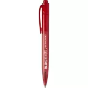Thalaasa długopis kulkowy z plastiku pochodzącego z oceanów, czerwony