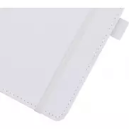 Thalaasa notatnik w twardej oprawie z plastiku pochodzącego z oceanów, biały