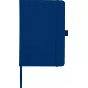 Thalaasa notatnik w twardej oprawie z plastiku pochodzącego z oceanów, niebieski