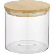 Boley szklany pojemnik na żywność o pojemności 320 ml, piasek pustyni, biały