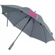 Niel automatyczny parasol o średnicy 58,42 cm wykonany z PET z recyklingu, szary