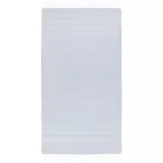 Anna bawełniany ręcznik hammam o gramaturze 150 g/m² i wymiarach 100 x 180 cm, niebieski