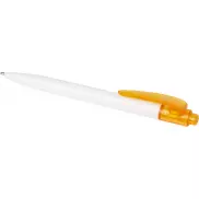 Thalaasa długopis z plastiku pochodzącego z oceanów, pomarańczowy, biały