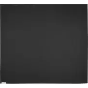 Abele koc z bawełny o waflowej strukturze o wymiarach 150 x 140 cm , czarny
