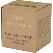 Wellmark Let 's Get Cozy świeca zapachowa 650 g - o zapachu drewna cedrowego , żółty