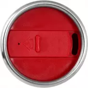 Elwood izolowany kubek o pojemności 410 ml ze stali nierdzewnej pochodzącej z recyklingu z certyfikatem RCS , czerwony