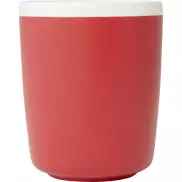 Lilio kubek ceramiczny o pojemności 310 ml, czerwony