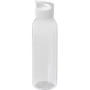 Sky butelka na wodę o pojemności 650 ml z tworzyw sztucznych pochodzących z recyklingu, biały