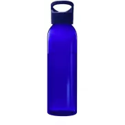 Sky butelka na wodę o pojemności 650 ml z tworzyw sztucznych pochodzących z recyklingu, niebieski