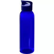 Sky butelka na wodę o pojemności 650 ml z tworzyw sztucznych pochodzących z recyklingu, niebieski