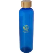 Ziggs butelka na wodę o pojemności 1000 ml wykonana z tworzyw sztucznych pochodzących z recyklingu, niebieski