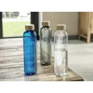 Ziggs butelka na wodę o pojemności 1000 ml wykonana z tworzyw sztucznych pochodzących z recyklingu, szary