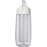 HydroFruit bidon o pojemności 700 ml z wieczkiem zaciskowym i możliwością przyrządzania wody smakowej wykonany wykonany z two, biały