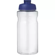 H2O Active® Big Base bidon z wieczkiem zaciskowym o pojemności 1 litra, niebieski