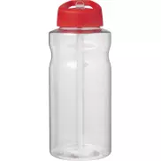 H2O Active® Big Base bidon z dzióbkiem o pojemności 1 litra, czerwony