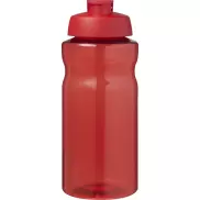 H2O Active® Eco Big Base bidon z wieczkiem zaciskowym o pojemności 1 litra, czerwony