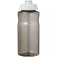 H2O Active® Eco Big Base bidon z wieczkiem zaciskowym o pojemności 1 litra, szary, biały