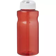 H2O Active® Eco Big Base bidon o pojemności 1 litra z wieczkiem z dzióbkiem, czerwony, biały
