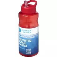 H2O Active® Eco Big Base bidon o pojemności 1 litra z wieczkiem z dzióbkiem, czerwony