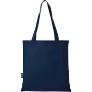 Zeus tradycyjna torba na zakupy o pojemności 6 l wykonana z włókniny z recyklingu z certyfikatem GRS, niebieski