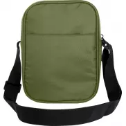 Byron torba na ramię o pojemności 2 l wykonana z materiałów z recyklingu z certyfikatem GRS, zielony