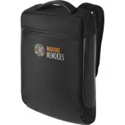 Expedition Pro kompaktowy plecak na laptopa 15,6-cali o pojemności 12 l wykonany z materiałów z recyklingu z certyfikatem GRS, czarny
