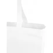 Odessa torba na zakupy z materiału z recyklingu o gramaturze 220 g/m², biały
