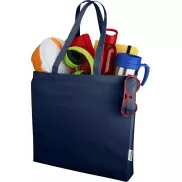 Odessa torba na zakupy z materiału z recyklingu o gramaturze 220 g/m², niebieski