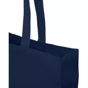 Odessa torba na zakupy z materiału z recyklingu o gramaturze 220 g/m², niebieski