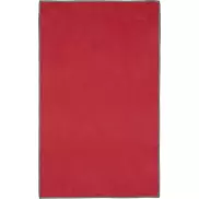 Pieter niezwykle lekki i szybko schnący ręcznik o wymiarach 30x50 cm z certyfikatem GRS, czerwony