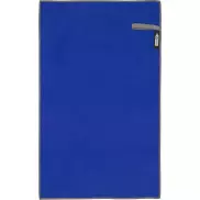 Pieter niezwykle lekki i szybko schnący ręcznik o wymiarach 30x50 cm z certyfikatem GRS, niebieski