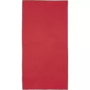 Pieter niezwykle lekki i szybko schnący ręcznik o wymiarach 50x100 cm z certyfikatem GRS, czerwony