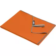 Pieter niezwykle lekki i szybko schnący ręcznik o wymiarach 50x100 cm z certyfikatem GRS, pomarańczowy