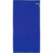 Pieter niezwykle lekki i szybko schnący ręcznik o wymiarach 50x100 cm z certyfikatem GRS, niebieski
