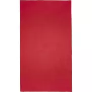 Pieter niezwykle lekki i szybko schnący ręcznik o wymiarach 100x180 cm z certyfikatem GRS, czerwony
